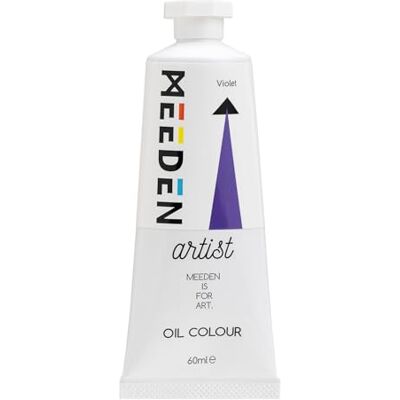 MEEDEN Peinture Huile Violet: Tube de Qualité Artiste de 60 ml/2 oz, Peinture à l'Huile Professionnelle pour la Peinture sur Toile - Publicité MEEDEN Peinture Huile Violet: Tube de Qualité Artiste de 60 ml/2 oz, Peinture à l'Huile Professionnelle pour la Peinture sur Toile - Publicité