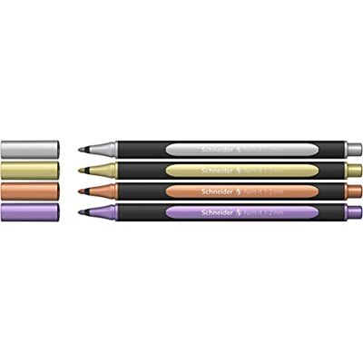 Schneider Paint-It Metallicliner 020 épaisseur 1-2 mm étui 8 pièces - Publicité Schneider Paint-It Metallicliner 020 épaisseur 1-2 mm étui 8 pièces - Publicité