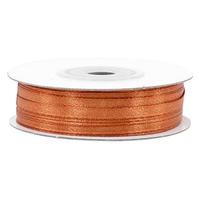 Creativery Ruban de satin 3 mm x 50 m Couleurs résistantes et lavable Ruban pour mariage, cadeau, emballage, décoration, loisirs créatifs Cuivre - Publicité Creativery Ruban de satin 3 mm x 50 m Couleurs résistantes et lavable Ruban pour mariage, cadeau, emballage, décoration, loisirs créatifs Cuivre - Publicité