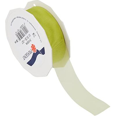 C.E. Pattberg - SHEER Organza Ribbon - Vert Limette - Ribbon - Publicité C.E. Pattberg - SHEER Organza Ribbon - Vert Limette - Ribbon - Publicité