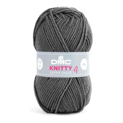 DMC Knitty 4, fil synthétique de haute qualité Moderne, léger et lavable en machine Idéal pour la confection de vêtements, agréable à tricoter - Publicité DMC Knitty 4, fil synthétique de haute qualité Moderne, léger et lavable en machine Idéal pour la confection de vêtements, agréable à tricoter - Publicité