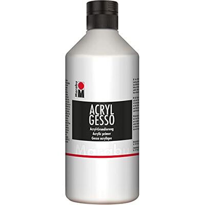 MARABU Apprêt acrylique 'Acryl Gesso', 500 ml - Peinture - Publicité MARABU Apprêt acrylique 'Acryl Gesso', 500 ml - Peinture - Publicité
