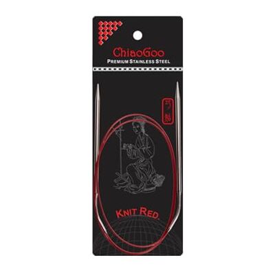 ChiaoGoo Knit Rouge 4.5mm - Aiguille à tricoter - Publicité ChiaoGoo Knit Rouge 4.5mm - Aiguille à tricoter - Publicité