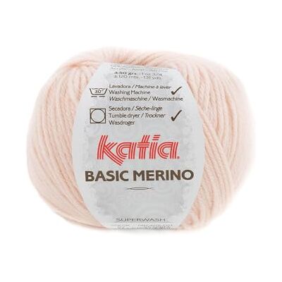 Katia Laine BASIC MERINO, 87 Rose pastel - Publicité Katia Laine BASIC MERINO, 87 Rose pastel - Publicité