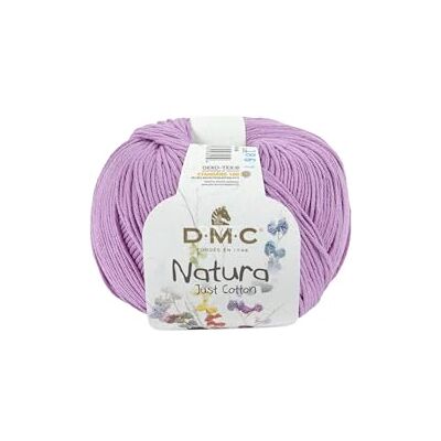 DMC Natura Just Cotton Garn Unicolor - Lavande clair - Fil - Publicité DMC Natura Just Cotton Garn Unicolor - Lavande clair - Fil - Publicité