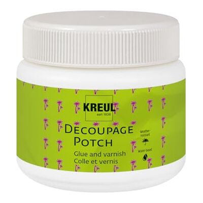 KREUL - ART POTCH - 150 ml - Colle serviettes - Decoupage glue - Publicité KREUL - ART POTCH - 150 ml - Colle serviettes - Decoupage glue - Publicité