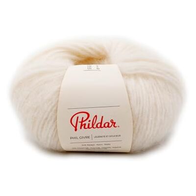 Phildar - Givre écru - Mélange d'alpaga - 50g 150m - Yarn - Publicité Phildar - Givre écru - Mélange d'alpaga - 50g 150m - Yarn - Publicité