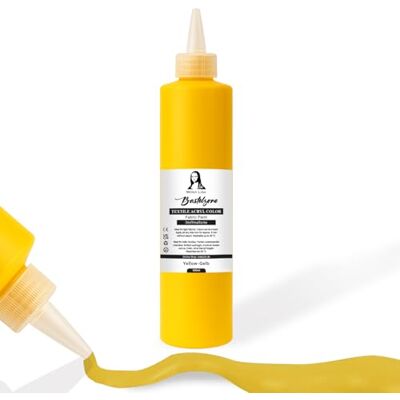 SÜDOR Teinture pour tissu 500 ml. Teinture textile résistante au lavage. Couleur pour tissus clairs. Lavable en machine, résistante au lavage, fixation par repassage (jaune), SD915 - Publicité SÜDOR Teinture pour tissu 500 ml. Teinture textile résistante au lavage. Couleur pour tissus clairs. Lavable en machine, résistante au lavage, fixation par repassage (jaune), SD915 - Publicité
