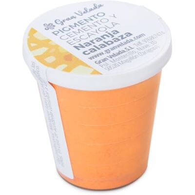 GRAN VELADA Pigment orange citrouille pour ciment et plâtre Intensité unique, contrôle absolu de la couleur, haut pouvoir de teinture Idéal pour l'art et l'artisanat 150 cc - Publicité GRAN VELADA Pigment orange citrouille pour ciment et plâtre Intensité unique, contrôle absolu de la couleur, haut pouvoir de teinture Idéal pour l'art et l'artisanat 150 cc - Publicité