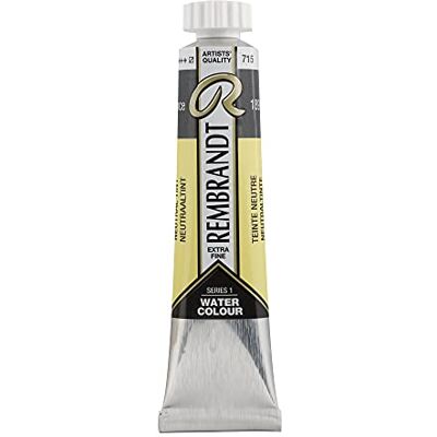 Rembrandt - Watercolour Tube - Neutral Tint 715 - Publicité Rembrandt - Watercolour Tube - Neutral Tint 715 - Publicité