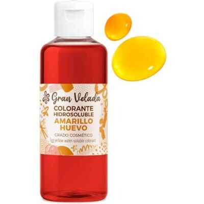 GRAN VELADA Colorant savon glycérine jaune œuf : facile à utiliser, couleurs vives pour des créations spectaculaires. Publicité GRAN VELADA Colorant savon glycérine jaune œuf : facile à utiliser, couleurs vives pour des créations spectaculaires. Publicité