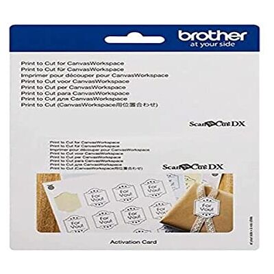 Brother Carte d'activation Print to Cut ScanNCut SDX (Seulement pour Machines SDX) - Publicité Brother Carte d'activation Print to Cut ScanNCut SDX (Seulement pour Machines SDX) - Publicité