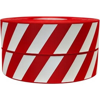 My Ribbon Laces Eve Boxes Ruban de Noël épais Motif sucre d'orge Rouge/blanc 2 m x 35 mm - Publicité My Ribbon Laces Eve Boxes Ruban de Noël épais Motif sucre d'orge Rouge/blanc 2 m x 35 mm - Publicité
