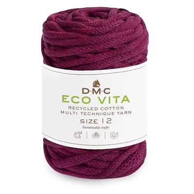 Fil de coton recyclé Eco Vita Fuchsia - Décoration Maison - Publicité Fil de coton recyclé Eco Vita Fuchsia - Décoration Maison - Publicité