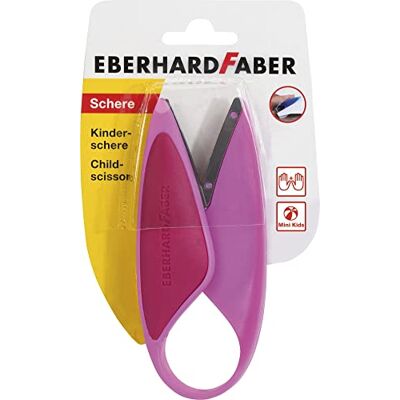 Eberhard Faber 579928 - Ciseaux pour enfants, gauchers et droitiers, Rose - Ciseaux - Publicité Eberhard Faber 579928 - Ciseaux pour enfants, gauchers et droitiers, Rose - Ciseaux - Publicité