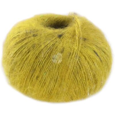 Lana Grossa Natural Superkid Tweed Fil fin en lace en 60% mohair Superkid avec 30% soie, 7% coton, 3% polyester et boutons Tweed délicats 25g de laine pour tricoter & crocheter 200m de fil FB626 - Publicité Lana Grossa Natural Superkid Tweed Fil fin en lace en 60% mohair Superkid avec 30% soie, 7% coton, 3% polyester et boutons Tweed délicats 25g de laine pour tricoter & crocheter 200m de fil FB626 - Publicité