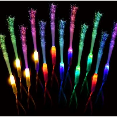 M.best Lot de 30 bâtons lumineux pour fête, 3 modes colorés clignotants LED pour cadeaux de fête - Publicité M.best Lot de 30 bâtons lumineux pour fête, 3 modes colorés clignotants LED pour cadeaux de fête - Publicité