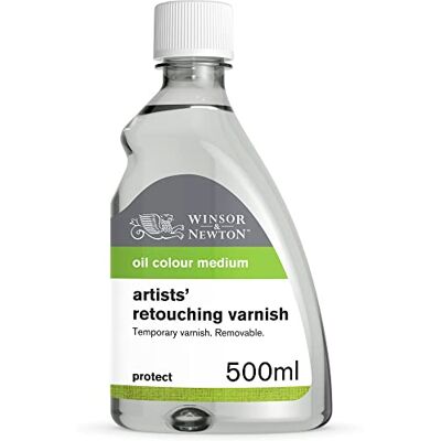Winsor & Newton Additif Huile Artists' Vernis A Retoucher 500 ML - Publicité Winsor & Newton Additif Huile Artists' Vernis A Retoucher 500 ML - Publicité