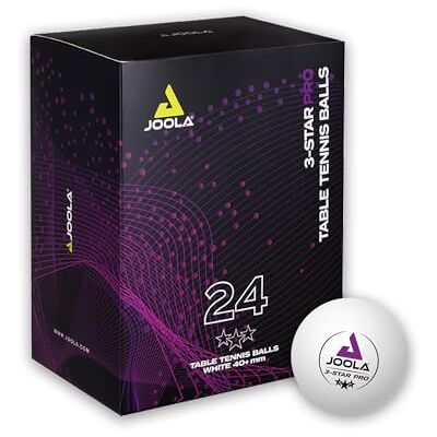JOOLA Balles de ping-Pong 3-Star, Qualité Premium, 3 étoiles, Excellentes caractéristiques de Jeu et Longue durée de Vie, Compatibles Indoor et Outdoor,24 pièces - Publicité JOOLA Balles de ping-Pong 3-Star, Qualité Premium, 3 étoiles, Excellentes caractéristiques de Jeu et Longue durée de Vie, Compatibles Indoor et Outdoor,24 pièces - Publicité