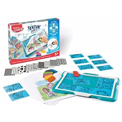Maped Creativ Dessiner en frottant Plateau de dessin ludique princesses, chateaux, dragons Textur'Art Loisirs créatifs enfants - Publicité Maped Creativ Dessiner en frottant Plateau de dessin ludique princesses, chateaux, dragons Textur'Art Loisirs créatifs enfants - Publicité