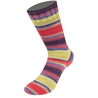 Lana Grossa Landlust la laine pour chaussettes Fil en laine mérinos de différentes couleurs Fil à tricoter à la main en 80% laine (Mérinos) & 20% polyamide 100g de laine pour tricoter et - Publicité Lana Grossa Landlust la laine pour chaussettes Fil en laine mérinos de différentes couleurs Fil à tricoter à la main en 80% laine (Mérinos) & 20% polyamide 100g de laine pour tricoter et - Publicité