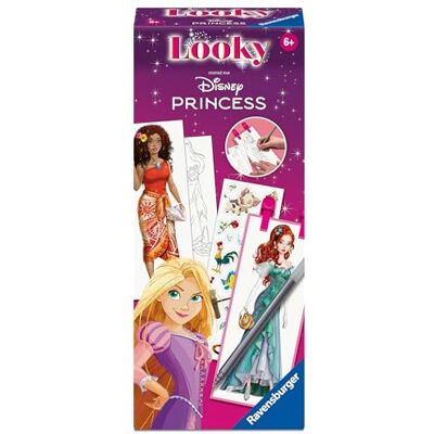 Ravensburger – Looky Disney Princesses – S'utilise Seul ou avec la Machine Looky – Modèle Femme – Loisir créatif – Dessin de Mode – Stylisme – Dès 6 Ans – 25961 - Publicité Ravensburger – Looky Disney Princesses – S'utilise Seul ou avec la Machine Looky – Modèle Femme – Loisir créatif – Dessin de Mode – Stylisme – Dès 6 Ans – 25961 - Publicité