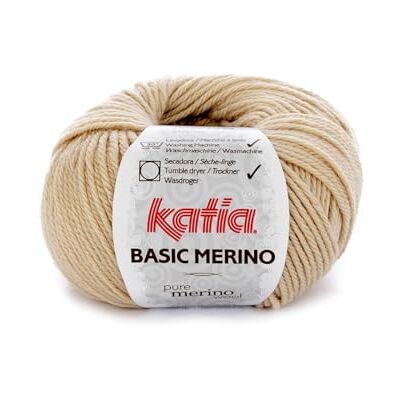 Katia 50 G Mérinos Beige, 10, Neuf: Laine Mérinos, Polyester, Acrylique, 120 m, 3-3.5 Aiguilles - Publicité Katia 50 G Mérinos Beige, 10, Neuf: Laine Mérinos, Polyester, Acrylique, 120 m, 3-3.5 Aiguilles - Publicité