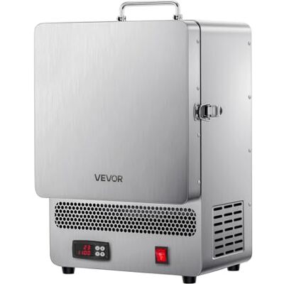 VEVOR Four de fusion de table 1500 W, four de fusion d'or électrique en acier inoxydable, température 1200 °C, pour coulée de cire, bricolage d'argile, trempe des métaux, glaçage sur poterie et argent - Publicité VEVOR Four de fusion de table 1500 W, four de fusion d'or électrique en acier inoxydable, température 1200 °C, pour coulée de cire, bricolage d'argile, trempe des métaux, glaçage sur poterie et argent - Publicité