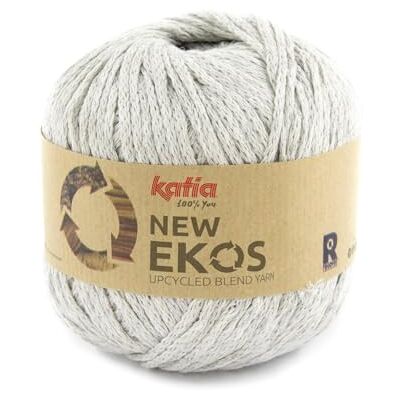 Katıa New Ekos Coton Katia 50 g 55 mètres (101 Gris clair) - Publicité Katıa New Ekos Coton Katia 50 g 55 mètres (101 Gris clair) - Publicité