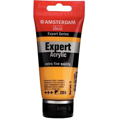Amsterdam - Permanent Yellow Deep - 75 ml - Acrylic paint - Publicité Amsterdam - Permanent Yellow Deep - 75 ml - Acrylic paint - Publicité