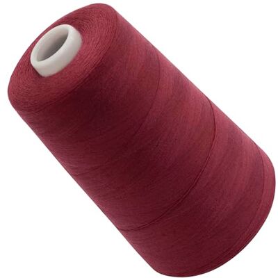 AERZETIX C72381 Bobine cône de fil à coudre 120 (40/2) 4000 m en polyester couleur bordeaux perle confection mercerie ficelle cordon couture vêtements maroquinerie - Publicité AERZETIX C72381 Bobine cône de fil à coudre 120 (40/2) 4000 m en polyester couleur bordeaux perle confection mercerie ficelle cordon couture vêtements maroquinerie - Publicité