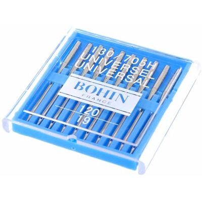 Bohin universal machine Needles-size 19/120, d'autres, Multicolore - Publicité Bohin universal machine Needles-size 19/120, d'autres, Multicolore - Publicité