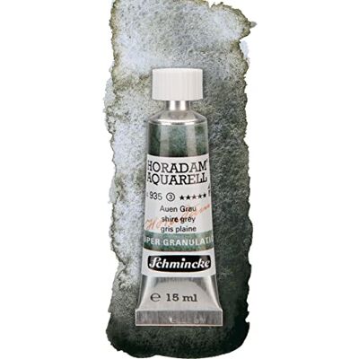Schmincke HORADAM® AQUARELL, super granulation, gris auen, 15 ml - Publicité Schmincke HORADAM® AQUARELL, super granulation, gris auen, 15 ml - Publicité