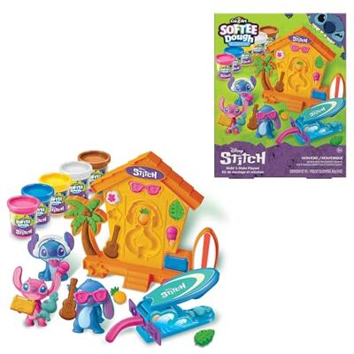Lexibook , Stitch Kit de Création de Figurines, CRDOUGH50D Pâte à modeler souple et malléable - Publicité Lexibook , Stitch Kit de Création de Figurines, CRDOUGH50D Pâte à modeler souple et malléable - Publicité