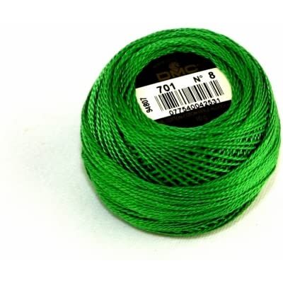 DMC Coton Perle Taille du filetage 8 701 – par pelote de 10 gram - Publicité DMC Coton Perle Taille du filetage 8 701 – par pelote de 10 gram - Publicité