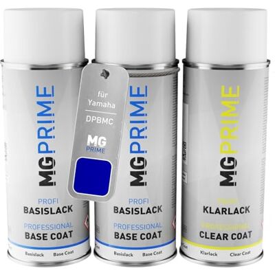 PRiME Peinture moto kit bombe aérosol pour Yamaha DPBMC Deep Purple Blue Mica de fond de base de vernis bombe aérosol 400ml - Publicité PRiME Peinture moto kit bombe aérosol pour Yamaha DPBMC Deep Purple Blue Mica de fond de base de vernis bombe aérosol 400ml - Publicité