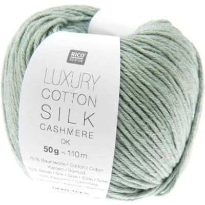 Katıa Rico Luxury Cotton Silk Cashmere DK 004 Aqua - Publicité Katıa Rico Luxury Cotton Silk Cashmere DK 004 Aqua - Publicité