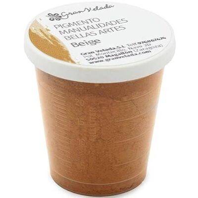 GRAN VELADA Pigment beige en poudre pour travaux manuels et beaux-arts 30 cc - Publicité GRAN VELADA Pigment beige en poudre pour travaux manuels et beaux-arts 30 cc - Publicité