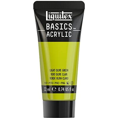 Liquitex Basics Acrylique Tube 22 ml Vert Olive Clair ROW - Publicité Liquitex Basics Acrylique Tube 22 ml Vert Olive Clair ROW - Publicité