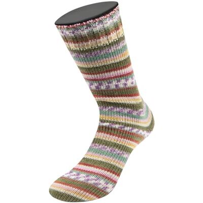 Lana Grossa Landlust la laine pour chaussettes Fil en laine mérinos de différentes couleurs Fil à tricoter à la main en 80% laine (Mérinos) & 20% polyamide 100g de laine pour tricoter et - Publicité Lana Grossa Landlust la laine pour chaussettes Fil en laine mérinos de différentes couleurs Fil à tricoter à la main en 80% laine (Mérinos) & 20% polyamide 100g de laine pour tricoter et - Publicité