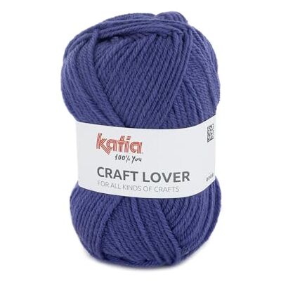 Katıa CRAFT LOVER de Katia en pelotes de 50 g et 133 mètres (19 Lilas foncé) - Publicité Katıa CRAFT LOVER de Katia en pelotes de 50 g et 133 mètres (19 Lilas foncé) - Publicité
