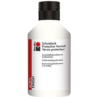 Marabu 123013856 – Protection Vernis, 250 ML, Transparent - Publicité Marabu 123013856 – Protection Vernis, 250 ML, Transparent - Publicité