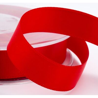 Italian Options Ruban de satin rouge 16 mm de large x 25 m - Publicité Italian Options Ruban de satin rouge 16 mm de large x 25 m - Publicité