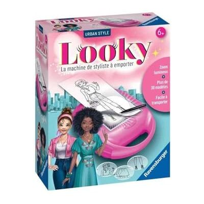 Ravensburger – Looky Midi Urban Style – Loisir créatif – Dessin de Mode – Stylisme – Projection Zoom – Activité détente et créative – Dès 6 Ans – 18149 – Version française - Publicité Ravensburger – Looky Midi Urban Style – Loisir créatif – Dessin de Mode – Stylisme – Projection Zoom – Activité détente et créative – Dès 6 Ans – 18149 – Version française - Publicité