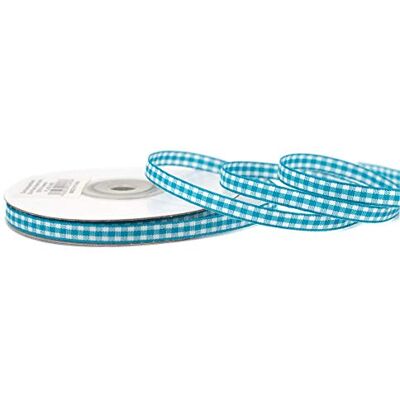 Creativery Ruban à carreaux Turquoise foncé 6 mm x 20 m - Publicité Creativery Ruban à carreaux Turquoise foncé 6 mm x 20 m - Publicité