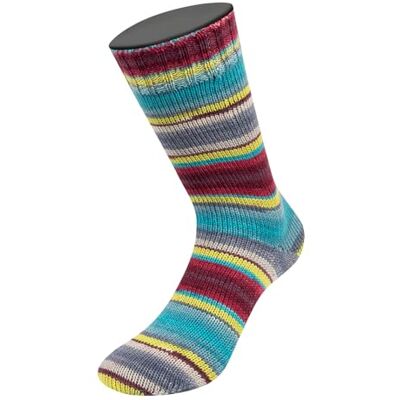 Lana Grossa Landlust la laine pour chaussettes Fil en laine mérinos de différentes couleurs Fil à tricoter à la main en 80% laine (Mérinos) & 20% polyamide 100g de laine pour tricoter et - Publicité Lana Grossa Landlust la laine pour chaussettes Fil en laine mérinos de différentes couleurs Fil à tricoter à la main en 80% laine (Mérinos) & 20% polyamide 100g de laine pour tricoter et - Publicité