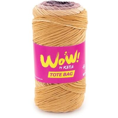 Katıa WOW! Sac fourre-tout Katia 200 g 200 mètres (301 Lilas-rose/orange) - Publicité Katıa WOW! Sac fourre-tout Katia 200 g 200 mètres (301 Lilas-rose/orange) - Publicité