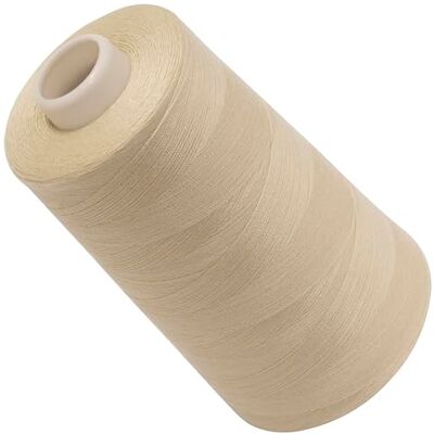 AERZETIX C72865 Bobine cône de fil à coudre 120 (40/2) 4000 m en polyester couleur beige soie confection mercerie ficelle cordon couture vêtements maroquinerie - Publicité AERZETIX C72865 Bobine cône de fil à coudre 120 (40/2) 4000 m en polyester couleur beige soie confection mercerie ficelle cordon couture vêtements maroquinerie - Publicité