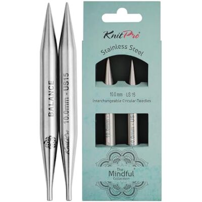 KnitPro Interchangeable Dentelle (13cm, 10.00mm) Aiguille Conseils 1 Set - Publicité KnitPro Interchangeable Dentelle (13cm, 10.00mm) Aiguille Conseils 1 Set - Publicité