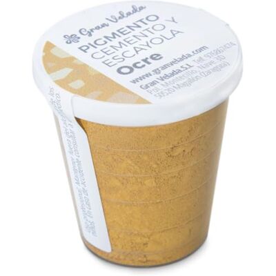 GRAN VELADA Pigment ocre pour ciment et plâtre en poudre haute concentration de couleur, facile à mélanger Idéal pour créer des figurines avec des teintes uniques 30 cc - Publicité GRAN VELADA Pigment ocre pour ciment et plâtre en poudre haute concentration de couleur, facile à mélanger Idéal pour créer des figurines avec des teintes uniques 30 cc - Publicité